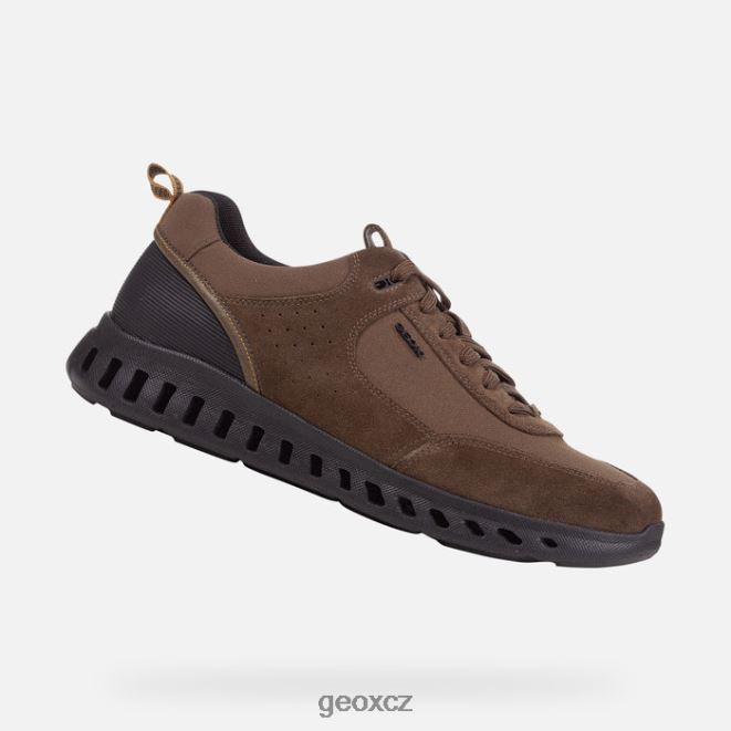 muž mimo proud 4NH06787 tmavé olivy Geox