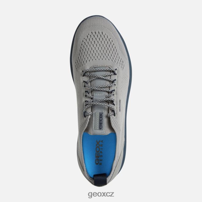 sférický muž 4NH06617 šedá/námořnická Geox