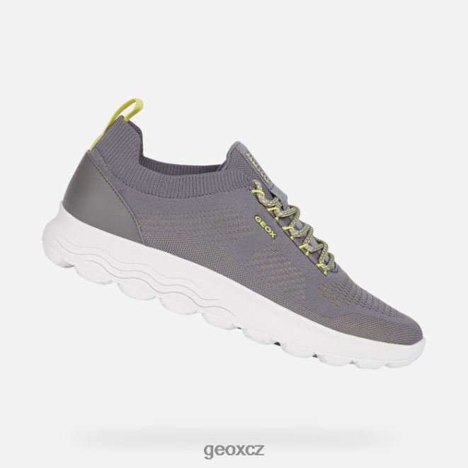 sférický muž 4NH06623 tmavošedý Geox