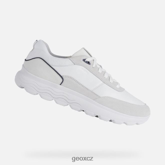 sférický muž 4NH06696 bílá/špinavě bílá Geox