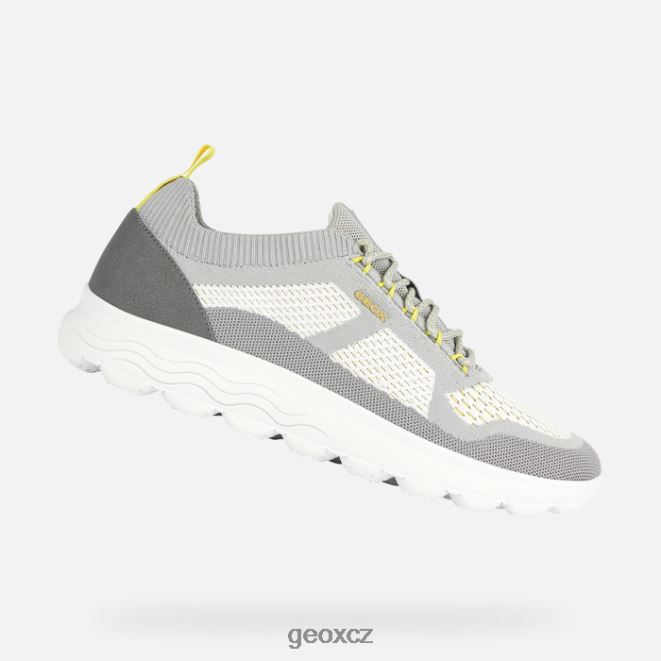 sférický muž 4NH06736 šedá/bílá Geox