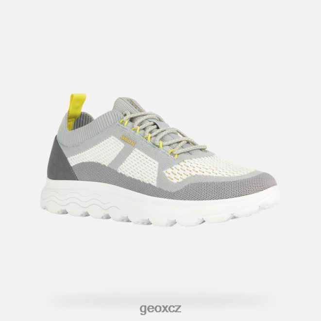 sférický muž 4NH06736 šedá/bílá Geox