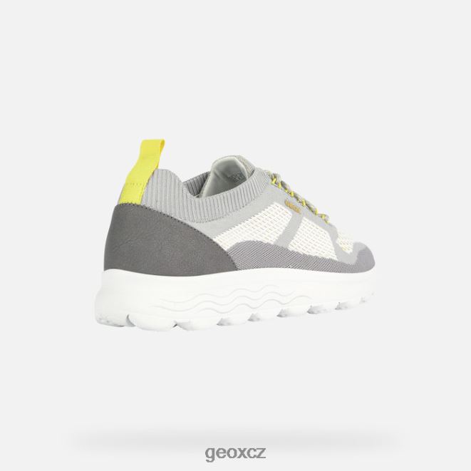 sférický muž 4NH06736 šedá/bílá Geox