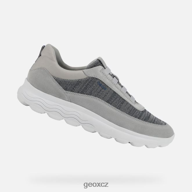 sférický muž 4NH06900 světle šedá Geox