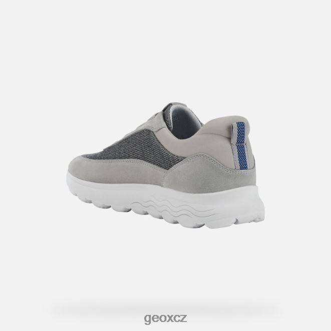 sférický muž 4NH06900 světle šedá Geox