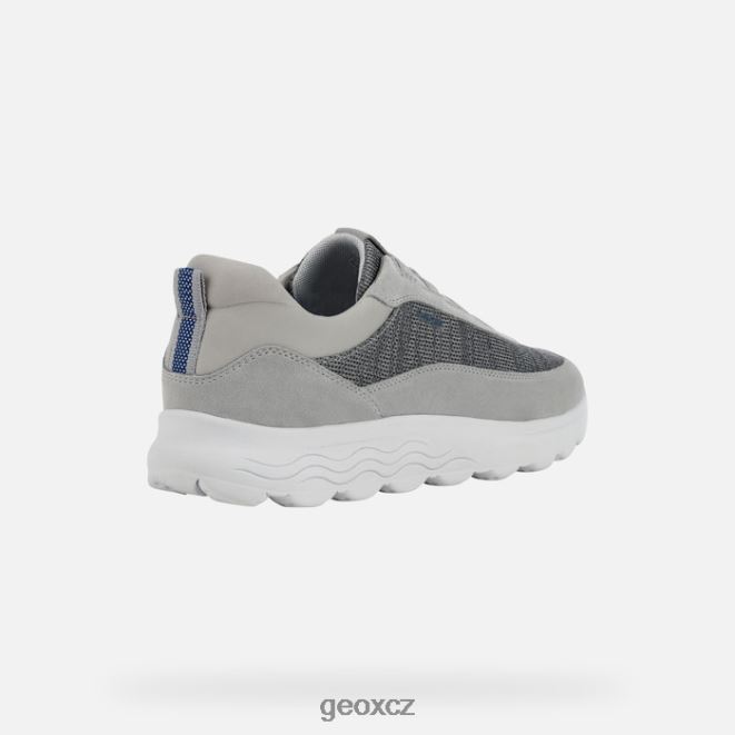 sférický muž 4NH06900 světle šedá Geox