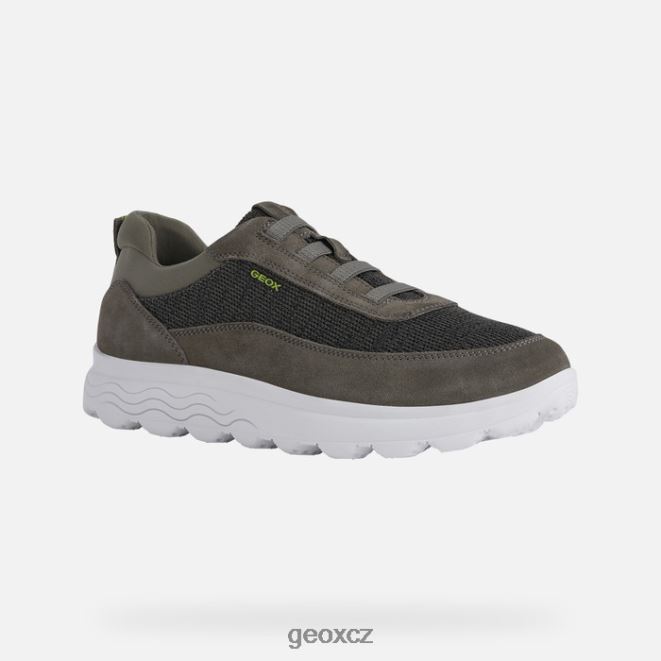 sférický muž 4NH06901 světle olivově zelená Geox