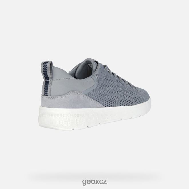 spherica ec4 muž 4NH06712 světle šedá Geox