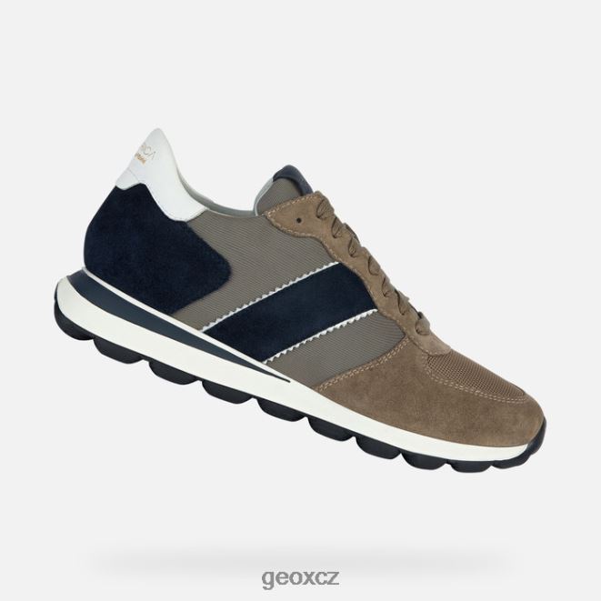 spherica vseries muž 4NH06715 taupe/navy Geox