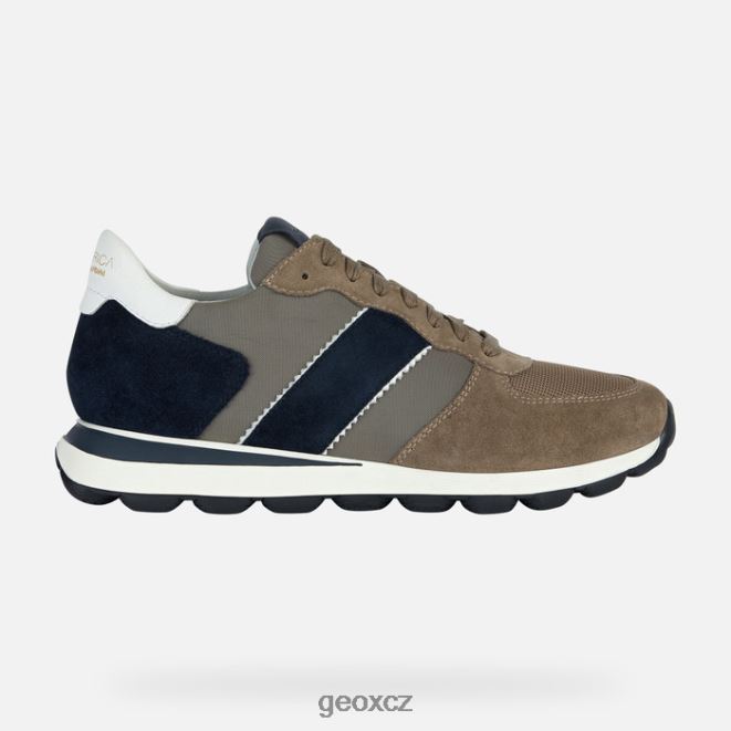 spherica vseries muž 4NH06715 taupe/navy Geox