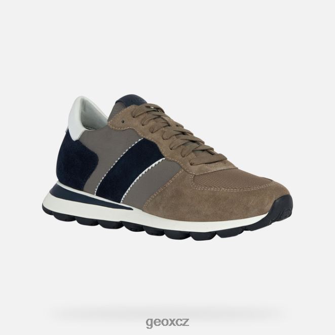 spherica vseries muž 4NH06715 taupe/navy Geox