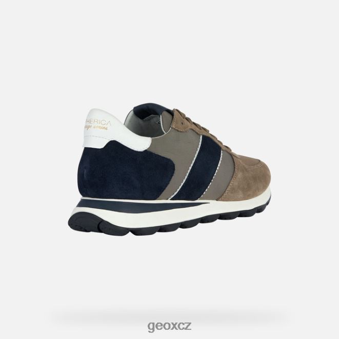spherica vseries muž 4NH06715 taupe/navy Geox