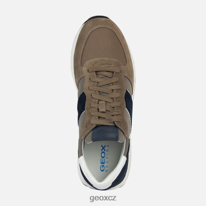 spherica vseries muž 4NH06715 taupe/navy Geox