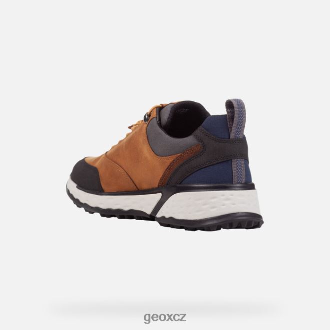 sterrato abx muž 4NH06864 hořčice Geox