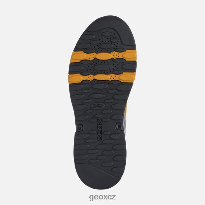 sterrato muž 4NH06899 okrová/lt šedá Geox