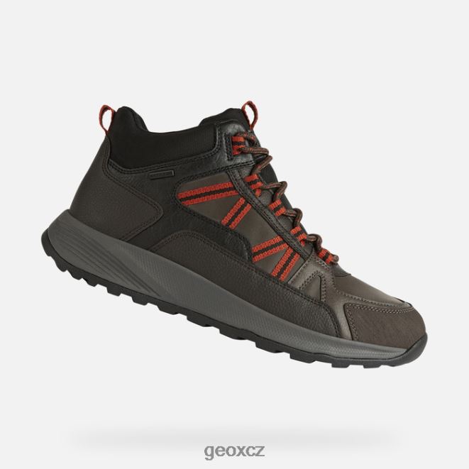 terrestre abx muž 4NH06837 tmavá káva Geox