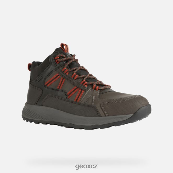 terrestre abx muž 4NH06837 tmavá káva Geox