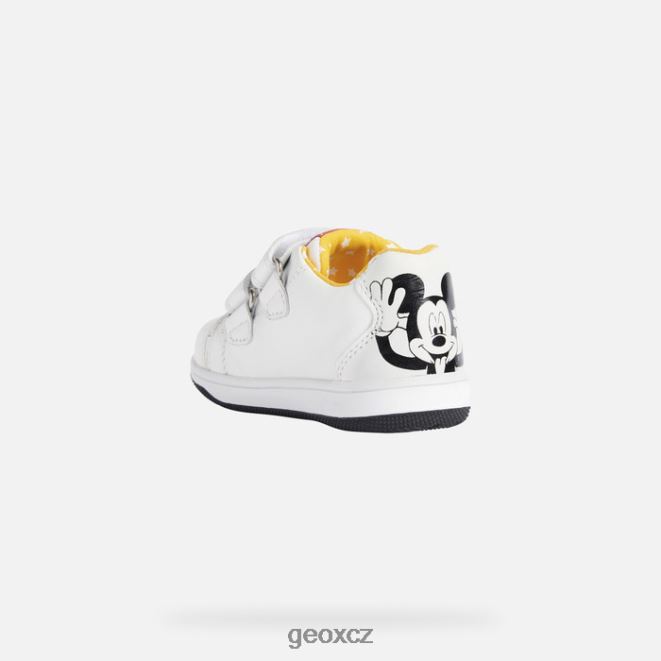 nové flick dítě 4NH061506 bílý černý Geox