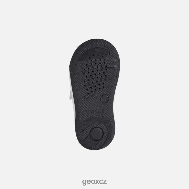 nové flick dítě 4NH061506 bílý černý Geox