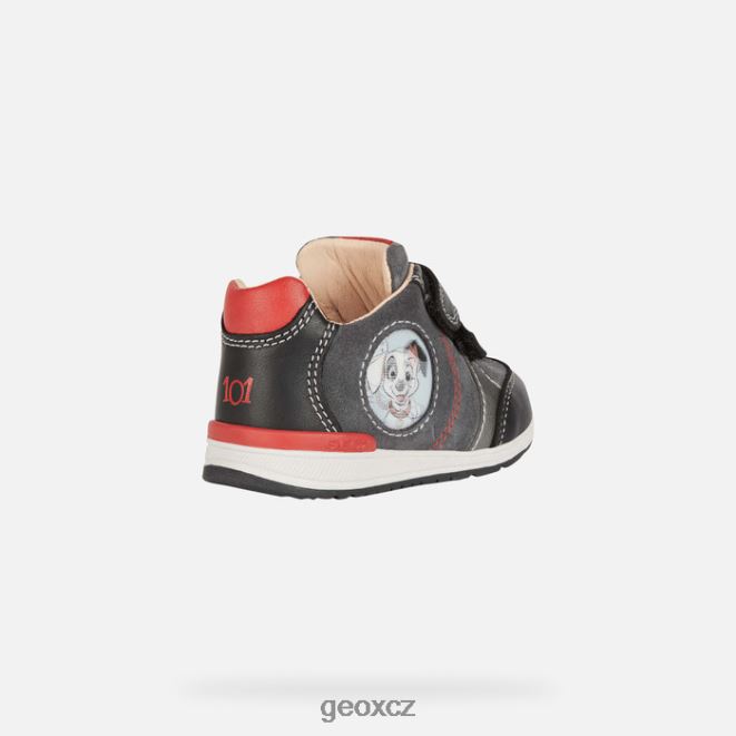 rishon dítě 4NH061442 černá/tmavě šedá Geox