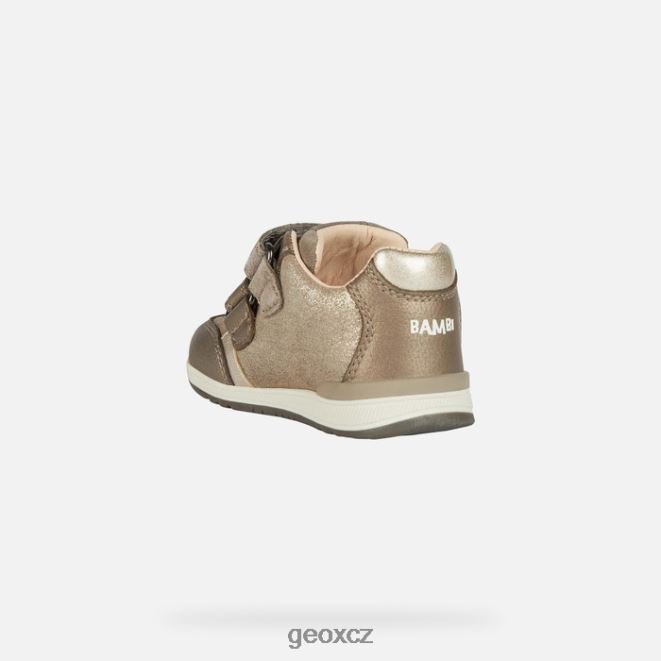 rishon dítě 4NH061499 kouřově šedá/platina Geox