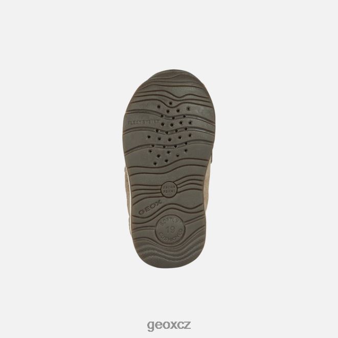 rishon dítě 4NH061499 kouřově šedá/platina Geox