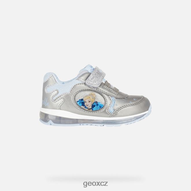 todo batole 4NH061583 tmavě stříbrná Geox