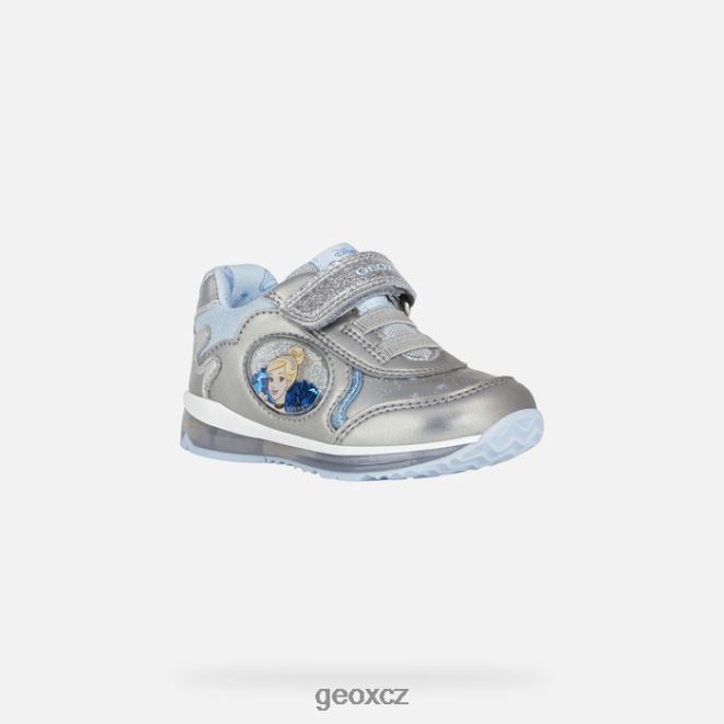 todo batole 4NH061583 tmavě stříbrná Geox