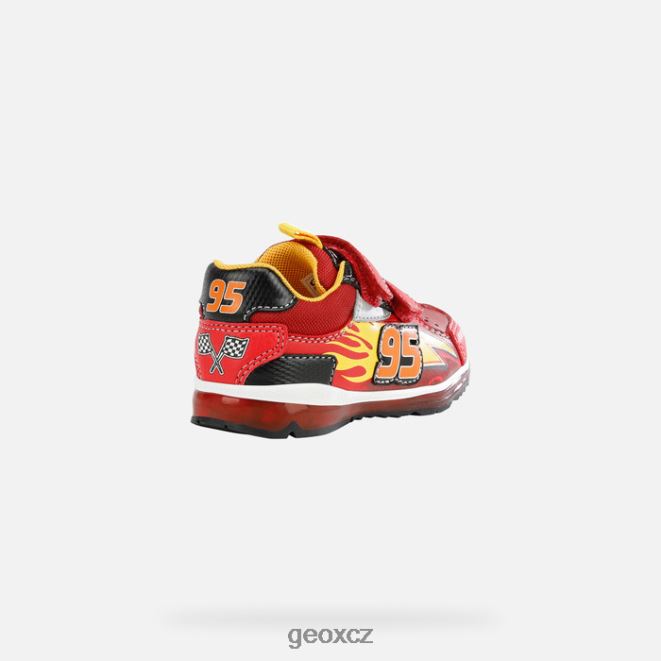 todo dítě 4NH061619 červená černá Geox