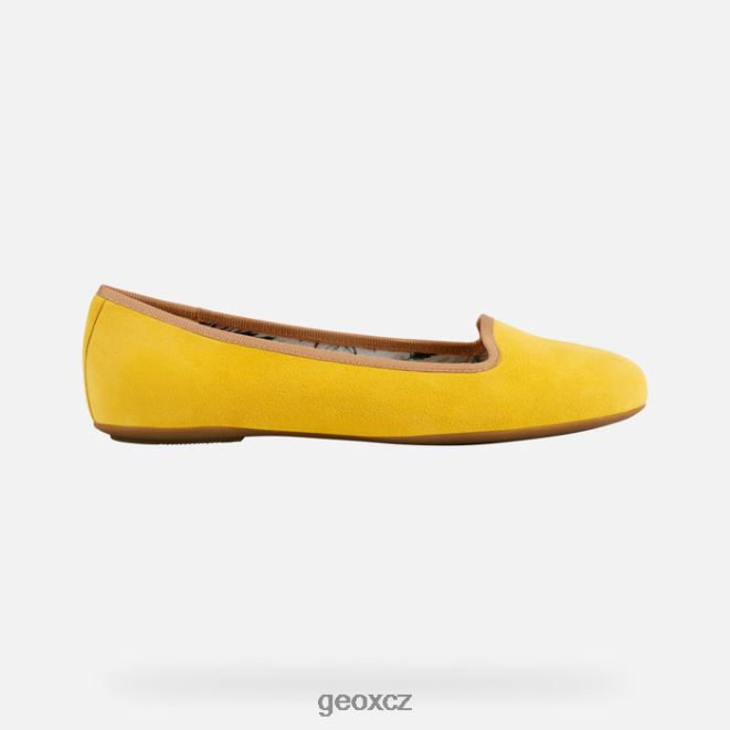palmaria žena 4NH06443 dk žlutá/tmavá kůže Geox