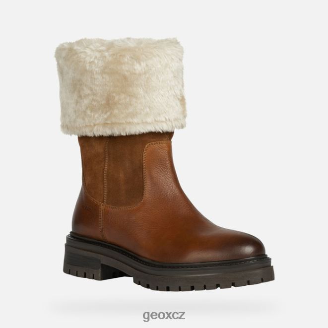 iridea žena 4NH06221 koňak Geox