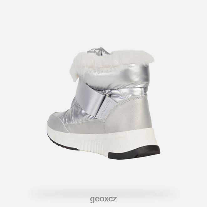 falena abx žena 4NH061703 stříbrná/světle šedá Geox