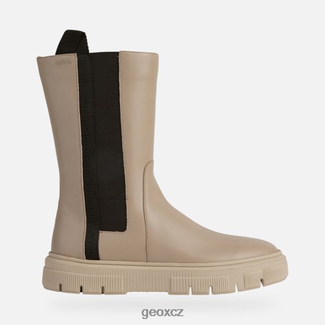 isotte žena 4NH06383 světle taupe Geox