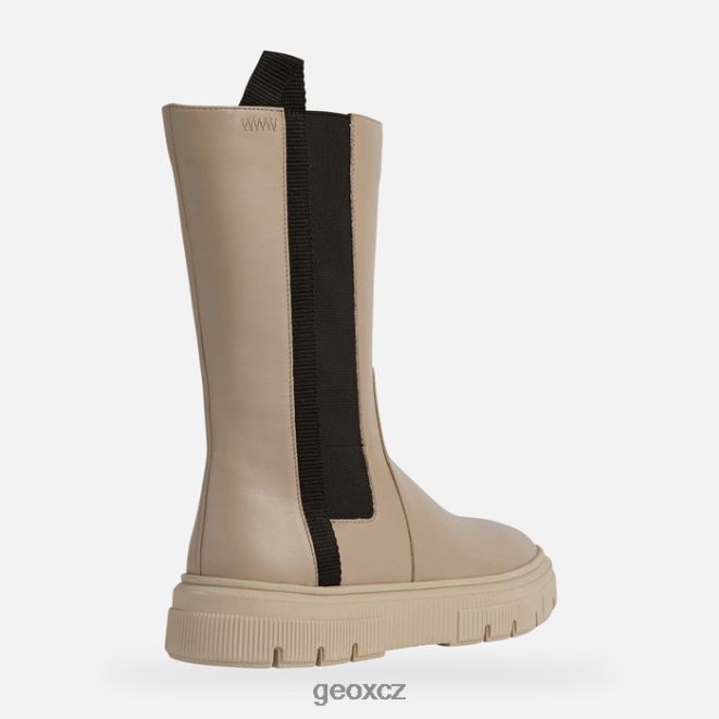 isotte žena 4NH06383 světle taupe Geox