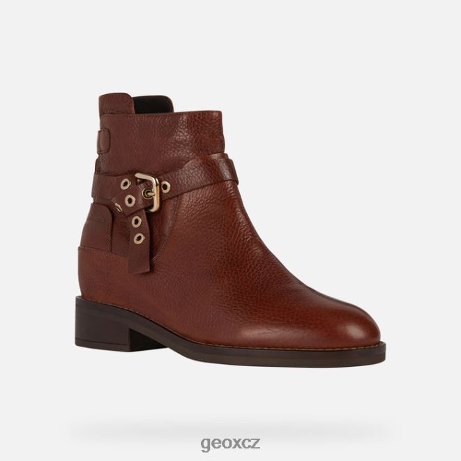 larysse žena 4NH06316 hnědý Geox