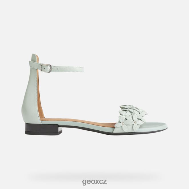 Wistrey sandálová žena 4NH06571 máta Geox