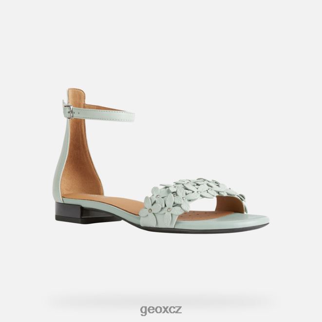Wistrey sandálová žena 4NH06571 máta Geox