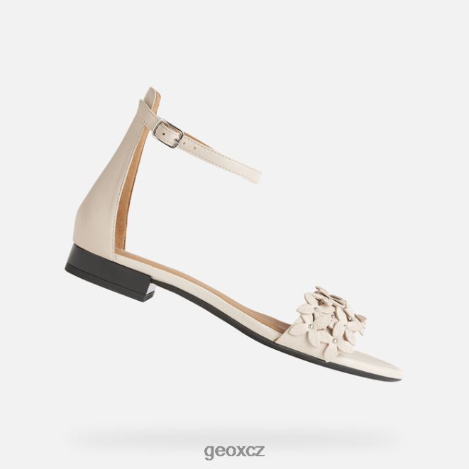 Wistrey sandálová žena 4NH06572 krém Geox