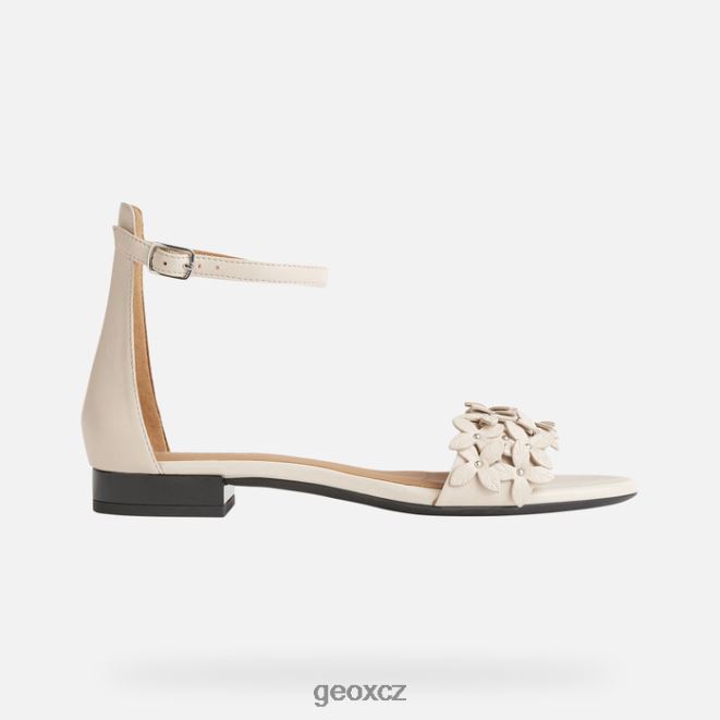Wistrey sandálová žena 4NH06572 krém Geox