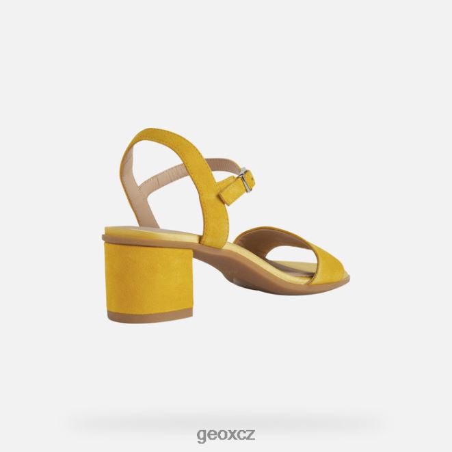 aurely 50 žena 4NH061 tmavě žlutá Geox