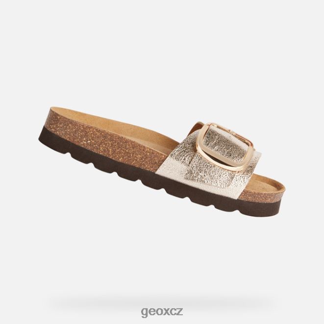 brionia vysoká žena 4NH061682 světle zlatá Geox