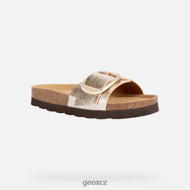 brionia vysoká žena 4NH061682 světle zlatá Geox