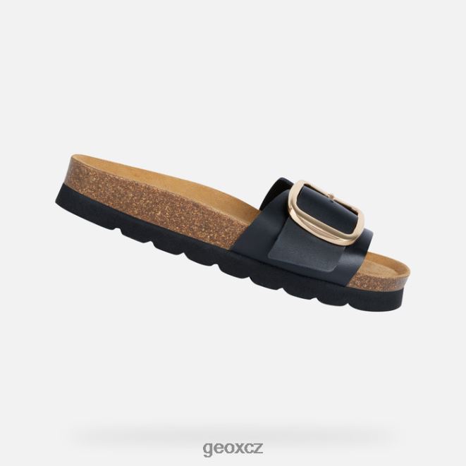 brionia vysoká žena 4NH06277 Černá Geox