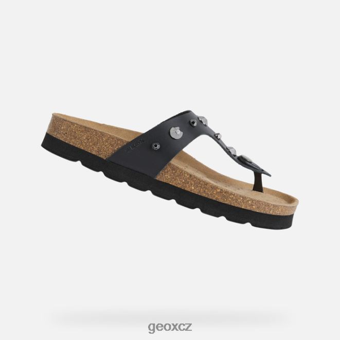 brionia vysoká žena 4NH06602 Černá Geox