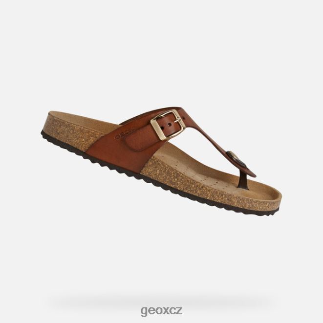 žena brionia 4NH06494 hnědý Geox