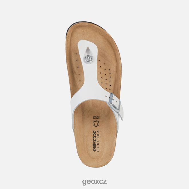 žena brionia 4NH06610 bílý Geox