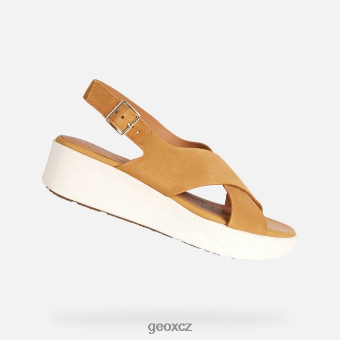 žena laudara 4NH06128 hořčice Geox