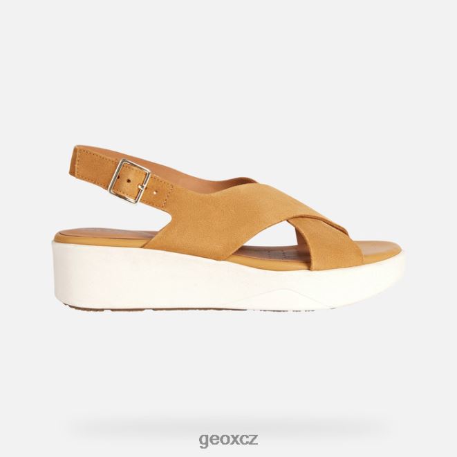 žena laudara 4NH06128 hořčice Geox