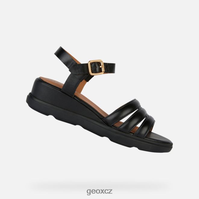 žena v pise 4NH06226 Černá Geox