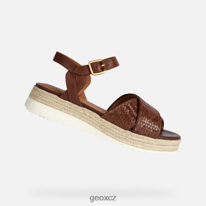 eolie žena 4NH06168 hnědý Geox